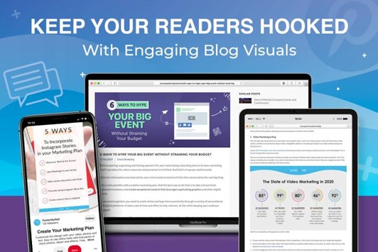 Create engaging blog visuals